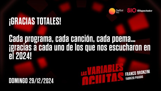 ¡Gracias Totales! Parte 2 — Programas completos — Las variables ocultas | El Espectador 810