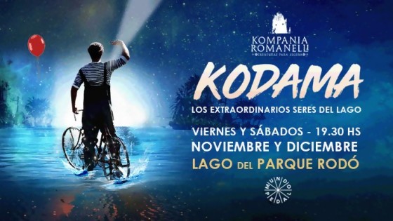 Kodama: llega el teatro negro al lago del Parque Rodó — Entrada libre — Más Temprano Que Tarde | El Espectador 810