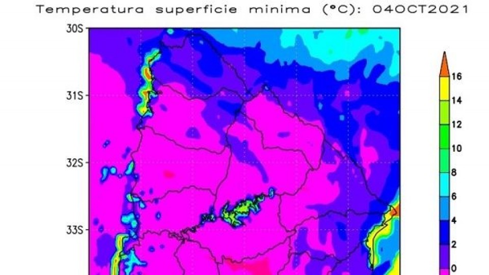 M. Bidegain: ''Una semana con heladas agrometeorológicas y lluvias escasas'' —  Clima — Dinámica Rural | El Espectador 810