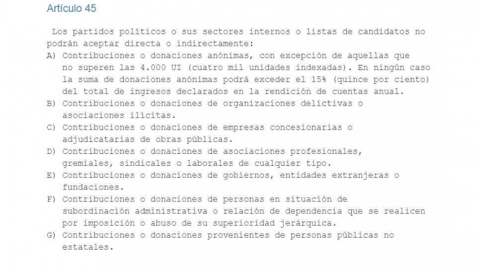 Siga siga: la Corte Electoral no investigará a CA por violación a ley de financiamiento —  Informes — No Toquen Nada | El Espectador 810